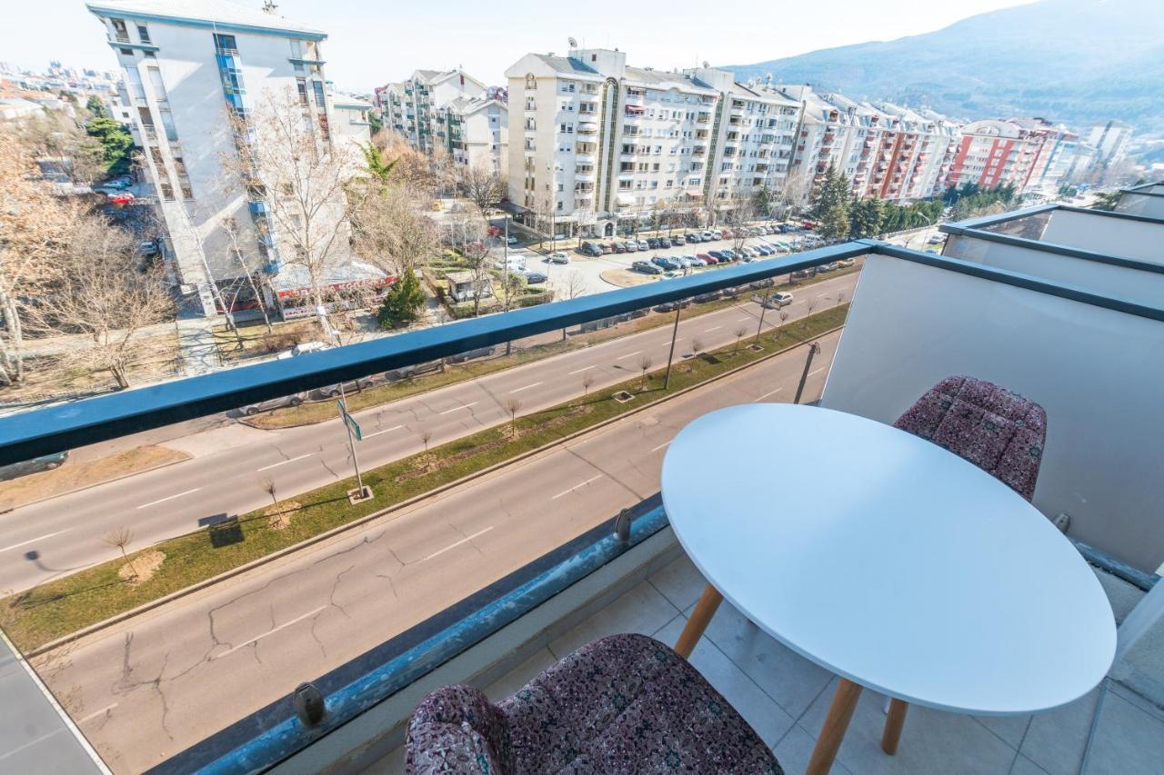 Modern ǀ 1 Bedroom ǀ Wifi Szkopje Kültér fotó